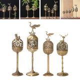 Maxbell Alloy Statue Gift Elegant Tea Table Miniature for Bedroom Tea Room Room a wild animal