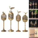 Maxbell Alloy Statue Gift Elegant Tea Table Miniature for Bedroom Tea Room Room a wild animal