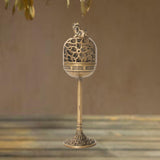 Maxbell Alloy Statue Gift Elegant Tea Table Miniature for Bedroom Tea Room Room a wild animal