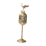 Maxbell Alloy Statue Gift Elegant Tea Table Miniature for Bedroom Tea Room Room big crane