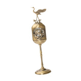 Maxbell Alloy Statue Gift Elegant Tea Table Miniature for Bedroom Tea Room Room big crane
