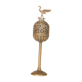 Maxbell Alloy Statue Gift Elegant Tea Table Miniature for Bedroom Tea Room Room small crane