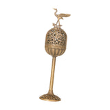 Maxbell Alloy Statue Gift Elegant Tea Table Miniature for Bedroom Tea Room Room small crane