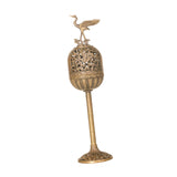 Maxbell Alloy Statue Gift Elegant Tea Table Miniature for Bedroom Tea Room Room small crane