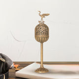 Maxbell Alloy Statue Gift Elegant Tea Table Miniature for Bedroom Tea Room Room small crane