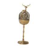 Maxbell Alloy Statue Gift Elegant Tea Table Miniature for Bedroom Tea Room Room deer