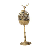 Maxbell Alloy Statue Gift Elegant Tea Table Miniature for Bedroom Tea Room Room deer