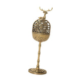 Maxbell Alloy Statue Gift Elegant Tea Table Miniature for Bedroom Tea Room Room deer
