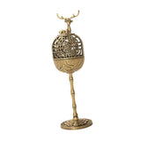 Maxbell Alloy Statue Gift Elegant Tea Table Miniature for Bedroom Tea Room Room deer