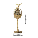 Maxbell Alloy Statue Gift Elegant Tea Table Miniature for Bedroom Tea Room Room deer