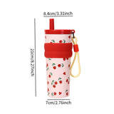 Maxbell Insulated Stainless Steel Water Bottle Cute Leakproof Cartoon 680ml for Gift Red