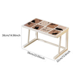 Maxbell Desktop Printer Stand Small Space Sturdy Stable Multipurpose Table Organizer 56cmx32cmx38cm Style A