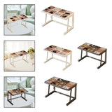Maxbell Desktop Printer Stand Small Space Sturdy Stable Multipurpose Table Organizer 56cmx32cmx38cm Style A