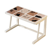 Maxbell Desktop Printer Stand Small Space Sturdy Stable Multipurpose Table Organizer 56cmx32cmx38cm Style A