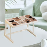 Maxbell Desktop Printer Stand Small Space Sturdy Stable Multipurpose Table Organizer 56cmx32cmx38cm Style A