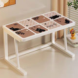 Maxbell Desktop Printer Stand Small Space Sturdy Stable Multipurpose Table Organizer 56cmx32cmx38cm Style A