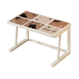Maxbell Desktop Printer Stand Small Space Sturdy Stable Multipurpose Table Organizer 48cmx28cmx27cm Style A