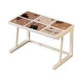 Maxbell Desktop Printer Stand Small Space Sturdy Stable Multipurpose Table Organizer 48cmx28cmx27cm Style A