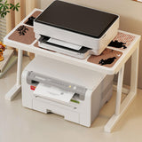 Maxbell Desktop Printer Stand Small Space Sturdy Stable Multipurpose Table Organizer 48cmx28cmx27cm Style A