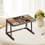 Maxbell Desktop Printer Stand Small Space Sturdy Stable Multipurpose Table Organizer 56cmx32cmx38cm Style B