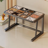 Maxbell Desktop Printer Stand Small Space Sturdy Stable Multipurpose Table Organizer 48cmx28cmx27cm Style B