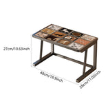 Maxbell Desktop Printer Stand Small Space Sturdy Stable Multipurpose Table Organizer 48cmx28cmx27cm Style B