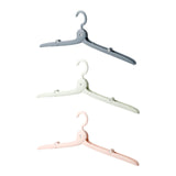 Maxbell Travel Hanger Versatile Clothes Drying Folding Rack for School Hotel Camping Blue Gray