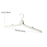 Maxbell Travel Hanger Versatile Clothes Drying Folding Rack for School Hotel Camping Green