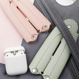 Maxbell Travel Hanger Versatile Clothes Drying Folding Rack for School Hotel Camping Green