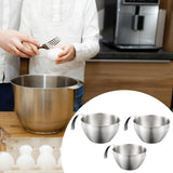 Maxbell Espresso Pouring Cup Mixing Bowl with Spout and Handle for Bakery Restaurant L