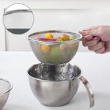 Maxbell Espresso Pouring Cup Mixing Bowl with Spout and Handle for Bakery Restaurant M