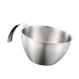Maxbell Espresso Pouring Cup Mixing Bowl with Spout and Handle for Bakery Restaurant S
