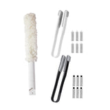 Maxbell Window Blind Cleaner Duster Brush Handheld Dust Remover for Keyboards Office white