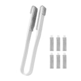 Maxbell Window Blind Cleaner Duster Brush Handheld Dust Remover for Keyboards Office white