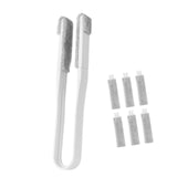 Maxbell Window Blind Cleaner Duster Brush Handheld Dust Remover for Keyboards Office white