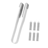 Maxbell Window Blind Cleaner Duster Brush Handheld Dust Remover for Keyboards Office white