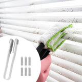 Maxbell Window Blind Cleaner Duster Brush Handheld Dust Remover for Keyboards Office white