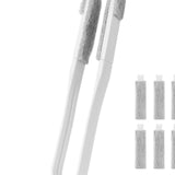Maxbell Window Blind Cleaner Duster Brush Handheld Dust Remover for Keyboards Office white