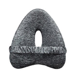 Maxbell Knee Pillow for Side Sleepers Soft Leg Pillow for Side Sleeping for Home Use gray