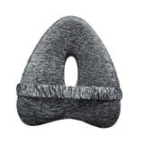 Maxbell Knee Pillow for Side Sleepers Soft Leg Pillow for Side Sleeping for Home Use gray