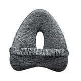 Maxbell Knee Pillow for Side Sleepers Soft Leg Pillow for Side Sleeping for Home Use gray