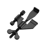 Maxbell Portable Door Lock Adjustable for Home Security for Bedroom Apartment School Black