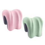 Maxbell Neck Support for Office Chair Washable Non Slip Desk Sleeping Napping Pillow pink
