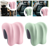 Maxbell Neck Support for Office Chair Washable Non Slip Desk Sleeping Napping Pillow pink