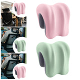 Maxbell Neck Support for Office Chair Washable Non Slip Desk Sleeping Napping Pillow pink