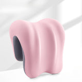 Maxbell Neck Support for Office Chair Washable Non Slip Desk Sleeping Napping Pillow pink