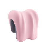 Maxbell Neck Support for Office Chair Washable Non Slip Desk Sleeping Napping Pillow pink