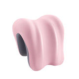 Maxbell Neck Support for Office Chair Washable Non Slip Desk Sleeping Napping Pillow pink