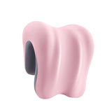 Maxbell Neck Support for Office Chair Washable Non Slip Desk Sleeping Napping Pillow pink