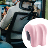 Maxbell Neck Support for Office Chair Washable Non Slip Desk Sleeping Napping Pillow pink